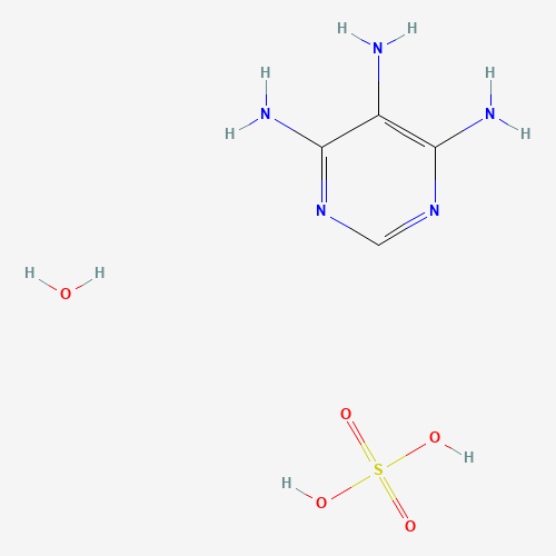 4,5,6-三氨基嘧啶硫酸盐、6640-23-9 CAS查询、4,5,6-三氨基嘧啶硫酸盐物化性质