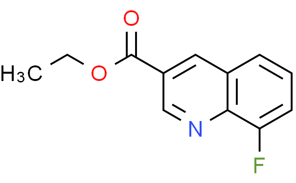 8-氟喹啉-3-羧酸乙酯,100mg