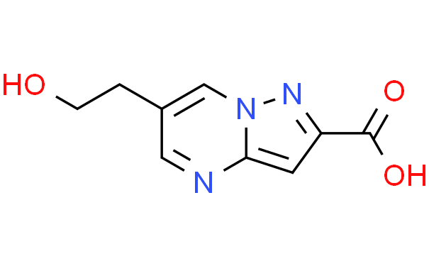 6-(2-羟基-乙基)-吡唑[1,5-A]嘧啶-2-羧酸,1g