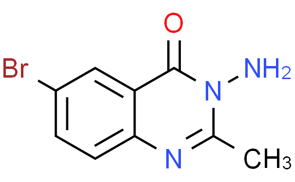 3-氨基-6-溴-2-甲基喹唑啉-4(3H)-酮、71822-97-4 CAS查询、3-氨基-6-溴-2-甲基喹唑啉-4(3H)-酮物化性质