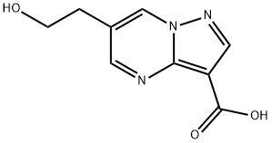 6-(2-羟基-乙基)-吡唑[1,5-A]嘧啶-3-羧酸,1g