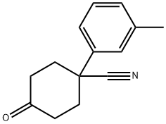 4-氧代-1-(M-甲苯基)环己甲腈,250mg