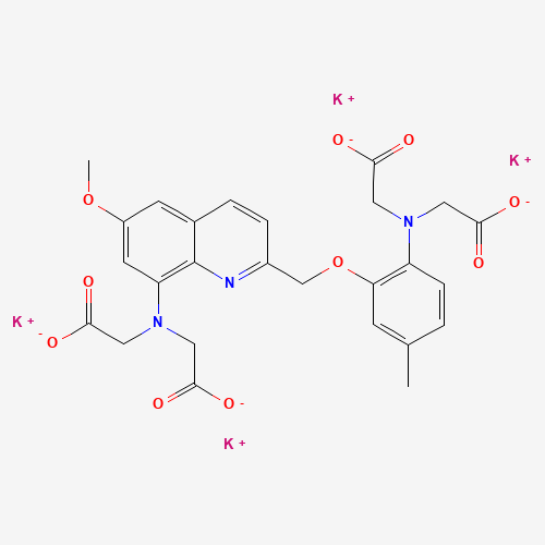 2-[(2-氨基-5-甲基苯氧基)甲基]-6-甲氧基-8-氨基喹啉-N,N,N',N'-四乙酸四钾、73630-23-6 CAS查询、2-[(2-氨基-5-甲基苯氧基)甲基]-6-
