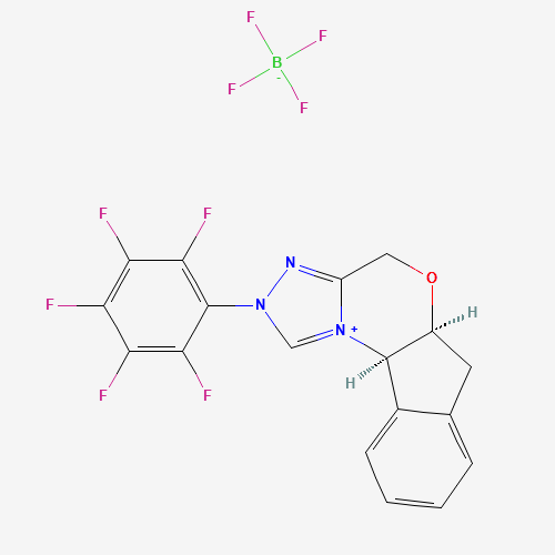(5aS, 10bR)-(-)-5a,10b-二氢-2-(五氟苯基)-4H,6H-茚[2,1-b][1,2,4]三唑[4,3-d][1,4]醇四氟硼酸恶嗪、740816-14-2 CAS查询、(5aS