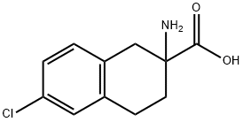 2-氨基-6-氯-1,2,3,4-四氢萘-2-甲酸,100mg