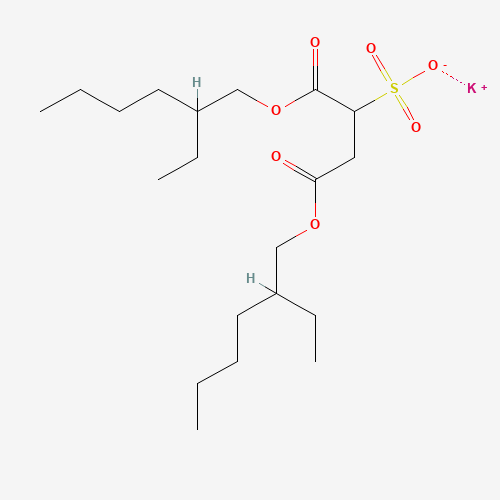 1,2-二(2-乙基己基氧碳基)乙烷磺酸钾、7491-09-0 CAS查询、1,2-二(2-乙基己基氧碳基)乙烷磺酸钾物化性质
