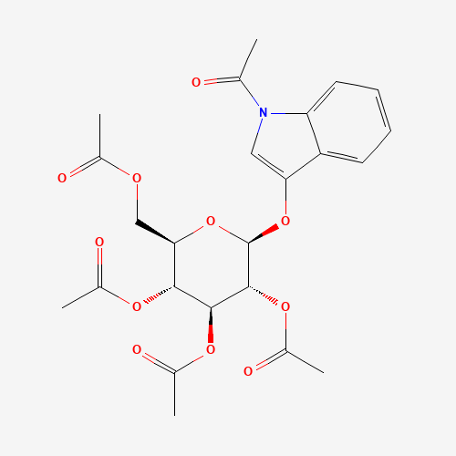 1-乙酰基-3-O-(2,3,4,6-四-O-乙酰基B-D-D-吡喃葡萄糖基)吲哚、7497-97-4 CAS查询、1-乙酰基-3-O-(2,3,4,6-四-O-乙酰基B-D-D-吡喃葡萄糖基)吲哚物