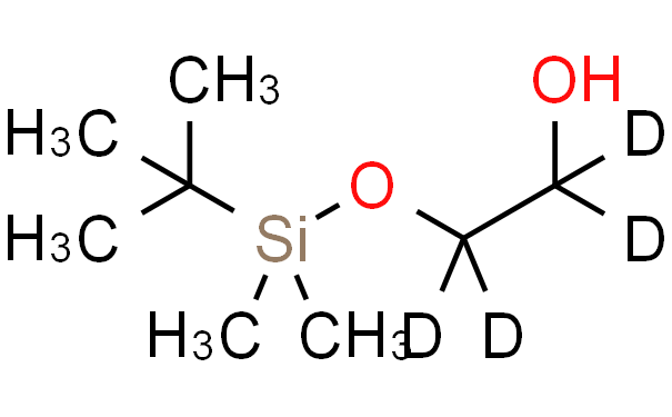 2-tert-Butyldimethylsilyloxyethanol-d4,10mg