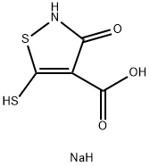 2，3-Dihydro-5-mercapto-3-oxo-4-isothiazolecarboxylic Acid Trisodium Salt
