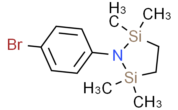 1-(4-溴苯基)-2,2,5,5-四甲基-1-氮杂-2,5-二硅杂环戊烷,5g