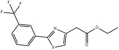 ETHYL 2-(2-[3-(TRIFLUOROMETHYL)PHENYL]-1,3-THIAZOL-4-YL)ACETATE,1g