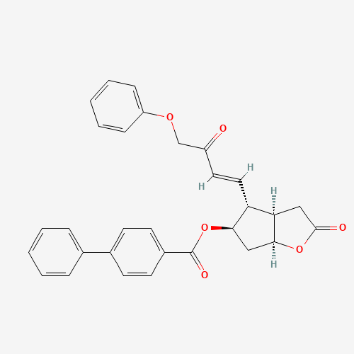 79171-99-6; [1,1'-Biphenyl]-4-carboxylicacid, hexahydro-2-oxo-4-(3-oxo-4-phenoxy-1-butenyl)-2H-