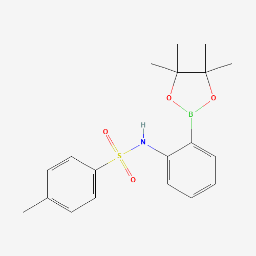2-(对甲苯磺酰氨基)苯硼酸频哪酯、796061-07-9 CAS查询、2-(对甲苯磺酰氨基)苯硼酸频哪酯物化性质