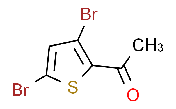 1-(3,5-二溴噻吩-2-基)乙烷-1-酮、80775-52-6 CAS查询、1-(3,5-二溴噻吩-2-基)乙烷-1-酮物化性质