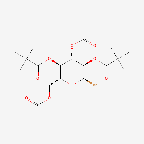 2,3,4,6-O-四特戊酰基-ALPHA-D-溴代吡喃葡萄糖、81058-27-7 CAS查询、2,3,4,6-O-四特戊酰基-ALPHA-D-溴代吡喃葡萄糖物化性质