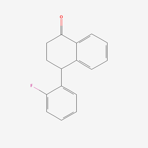 4-邻氟苯基-1-四氢萘酮、82101-34-6 CAS查询、4-邻氟苯基-1-四氢萘酮物化性质