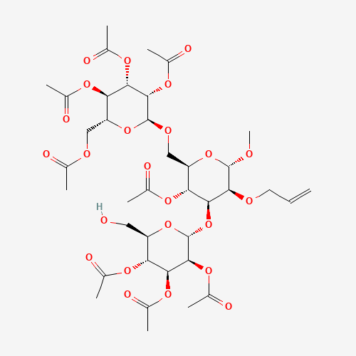 Methyl 3,6-Di-O-(α-D-Mannopyranosyl)-2-O-(2-propenyl)-α-D-Mannopyranoside Octaacetate、82185-94-2 CAS