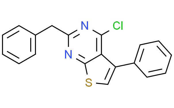 2-苄基-4-氯-5-苯基噻吩并[2,3-D]嘧啶,1g