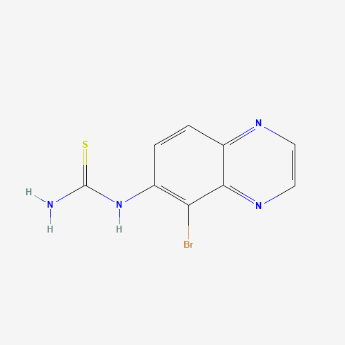 N-(5-溴喹喔啉-6-基)硫脲、842138-74-3 CAS查询、N-(5-溴喹喔啉-6-基)硫脲物化性质