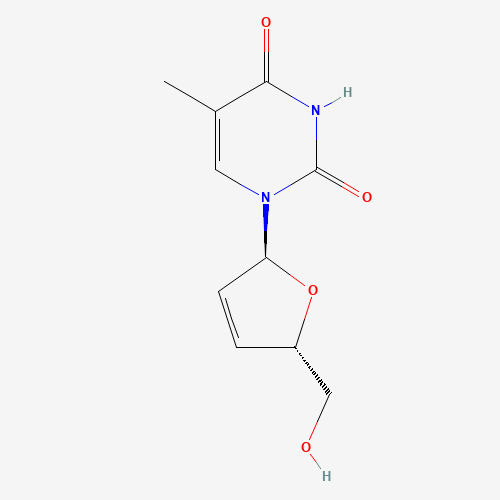 (2S-反式)-1-[2,5-二氢-5-(羟甲基)-2-呋喃基]-5-甲基-2,4(1H,3H)-嘧啶二酮、84414-90-4 CAS查询、(2S-反式)-1-[2,5-二氢-5-(羟甲基)-2-呋