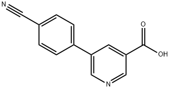 5-(4-CYANOPHENYL)NICOTINIC ACID,1g