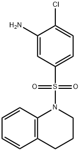 1-(3-氨基-4-氯苯磺酰基)-1,2,3,4-四氢喹啉,5g