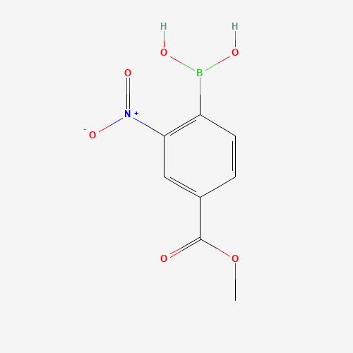 4-羧酸甲酯-2-硝基苯硼酸、85107-55-7 CAS查询、4-羧酸甲酯-2-硝基苯硼酸物化性质