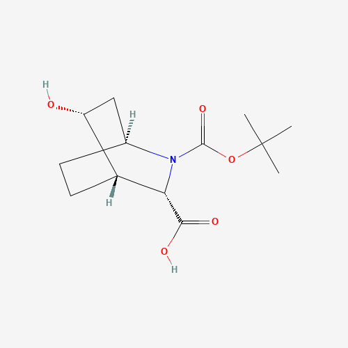 (1S，3S，4S，5R)-2-(tert-Butoxycarbonyl)-5-hydroxy-2-azabicyclo[2.2.2]octane-3-carboxylic acid