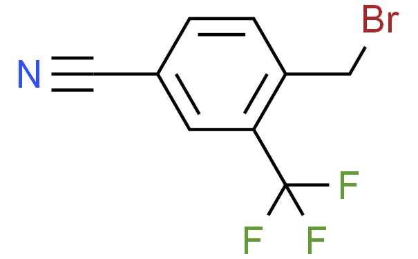 4-(bromomethyl)-3-(trifluoromethyl)benzonitrile,1g