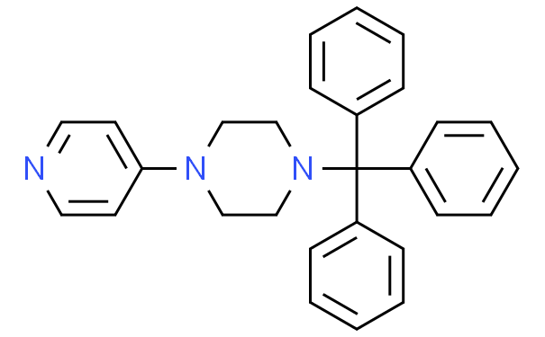 1-吡啶-4-基-4-三苯甲基-哌嗪,1g