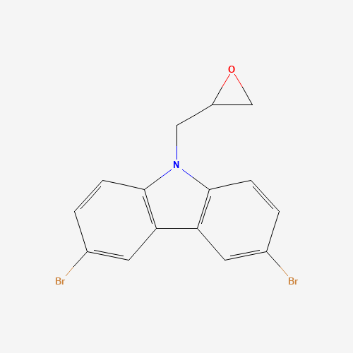 3,6-二溴-9-(环氧乙烷-2-基甲基)-9H-咔唑、85446-05-5 CAS查询、3,6-二溴-9-(环氧乙烷-2-基甲基)-9H-咔唑物化性质