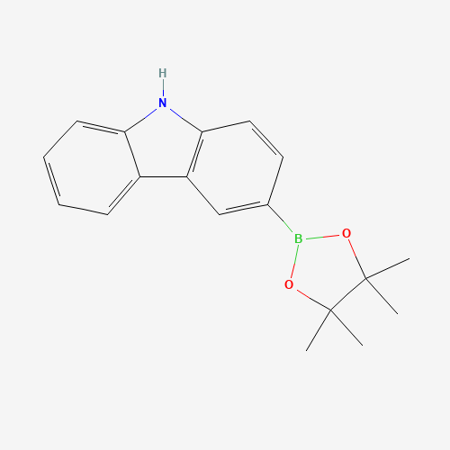 咔唑-3-硼酸频呐醇酯、855738-89-5 CAS查询、咔唑-3-硼酸频呐醇酯物化性质