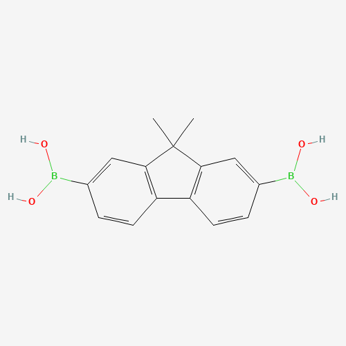 9,9-二甲基-2,7-芴二硼酸、866100-14-3 CAS查询、9,9-二甲基-2,7-芴二硼酸物化性质