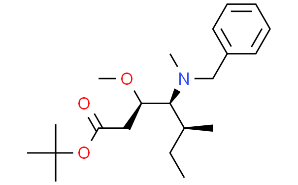 (3R,4S,5S)-tert-butyl 4-(benzyl(methyl)amino)-3-methoxy-5-methylheptanoate,1g