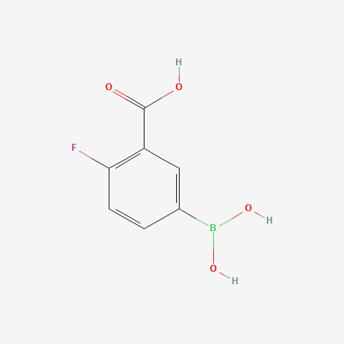 3-羧基-4-氟(代)苯硼酸、872460-12-3 CAS查询、3-羧基-4-氟(代)苯硼酸物化性质