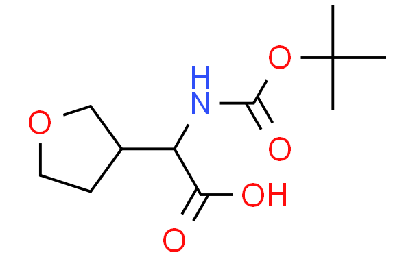 2-(叔丁氧羰基)-2-(四氢呋喃-3-基)乙酸,1g