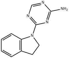 4-(2,3-二氢-1H-吲哚基)-1,3,5-三嗪-2-胺,5g