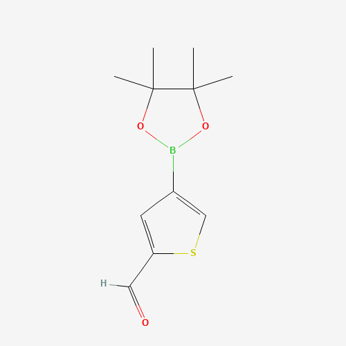 2-甲酰噻吩-4-硼酸频哪醇酯、881381-12-0 CAS查询、2-甲酰噻吩-4-硼酸频哪醇酯物化性质