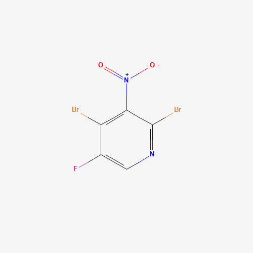 2,4-二溴-5-氟-3-硝基吡啶