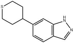 6-(四氢-2H-硫代吡喃-4-基)-1氢-吲唑,1g