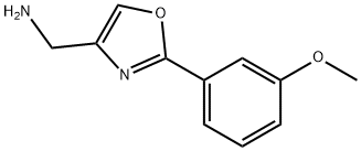 (2-(3-甲氧苯基)恶唑-4-基)甲胺,1g