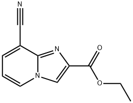 8-氰基-咪唑并〔1,2-A〕吡啶-2-甲酸乙酯,1g