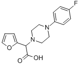 [4-(4-FLUORO-PHENYL)-PIPERAZIN-1-YL]-FURAN-2-YL-ACETIC ACID,1g