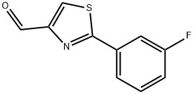 2-(3-fluorophenyl)thiazole-4-carbaldehyde