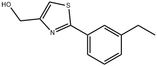 (2-(3-乙基苯基)噻唑-4-基)甲醇,1g