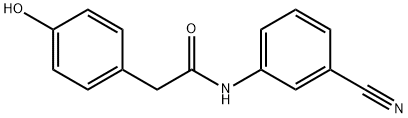 N-(3-CYANO-PHENYL)-2-(4-HYDROXY-PHENYL)-ACETAMIDE,10g