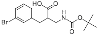 2-N-BOC-2-AMINOMETHYL-3-(3-BROMO-PHENYL)-PROPIONIC ACID,1g