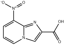 8-Nitroimidazo[1,2-a]pyridine-2-carboxylic acid,250mg