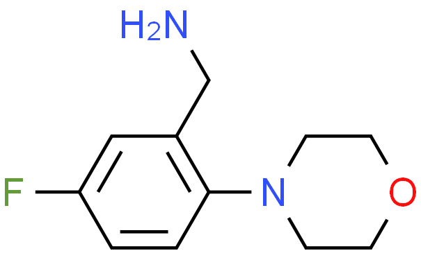 5-氟-2-(吗啉-4-基)苯基]甲胺、905439-34-1 CAS查询、5-氟-2-(吗啉-4-基)苯基]甲胺物化性质