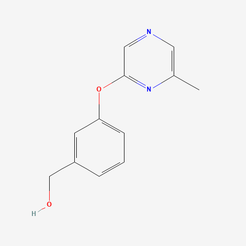 3-[(6-Methylpyrazin-2-yl)oxy]benzyl alcohol